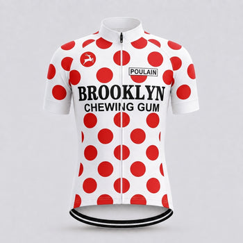 1976 Tour De France King of the Mountains Retro Cycling Jersey Retro Cycling Jersey- Retro Peloton