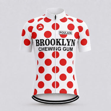 1976 Tour De France King of the Mountains Retro Cycling Jersey Retro Cycling Jersey- Retro Peloton