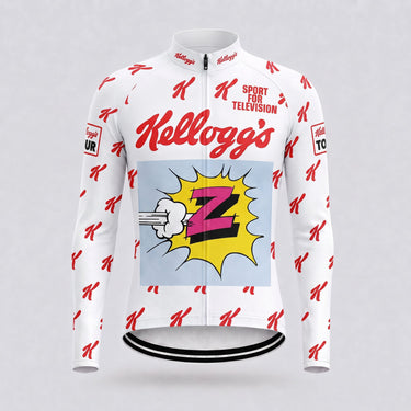 1990 Kellogg's Tour King of the Mountains Retro Cycling Jersey Retro Cycling Jersey- Retro Peloton