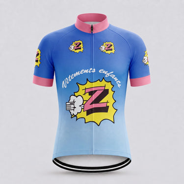 1990 Z Vetements retro cycling jersey Retro Cycling Jersey- Retro Peloton