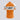 BIC Orange Retro Cycling Jersey - Short sleeve back
