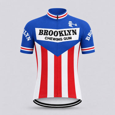 Brooklyn Chewing Gum Retro Cycling Jersey Retro Cycling Jersey- Retro Peloton