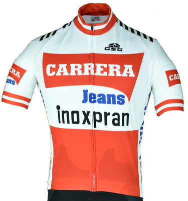 Carrera Inoxpran 1984 Retro Cycling Jersey Set Retro Cycling Set- Retro Peloton