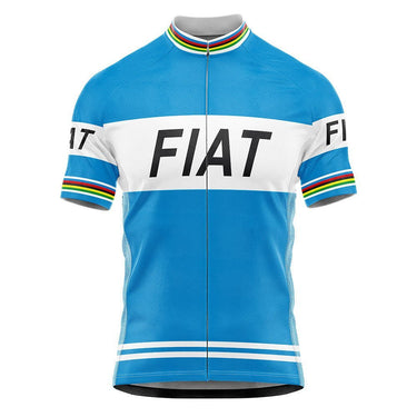 CLEARANCE - Fiat France Retro Cycling Jersey 1977 EU Clearance - Retro Peloton