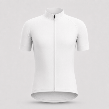 Create your own jersey - Custom designed cycling gear, front view