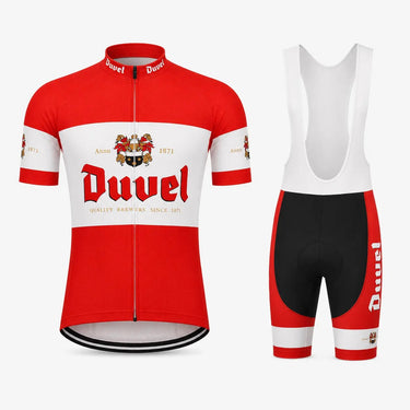 Duvel Beer Retro Cycling Jersey Set Retro Cycling Set- Retro Peloton