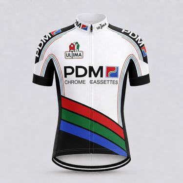 Équipe Cycliste PDM (Chrome Cassettes) Retro Cycling Jersey Retro Cycling Jersey- Retro Peloton