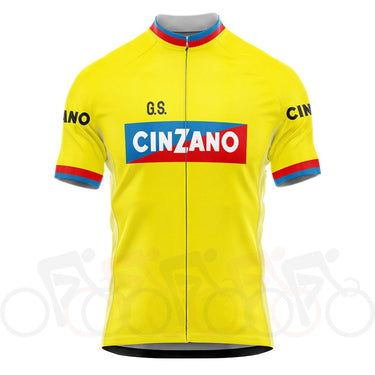 G.S. Cinzano Retro Cycling Jersey Retro Cycling Jersey - Retro Peloton