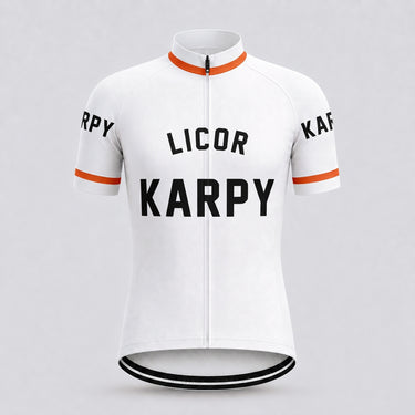 Karpy Licor 1972 Retro Cycling Jersey - Short sleeve front