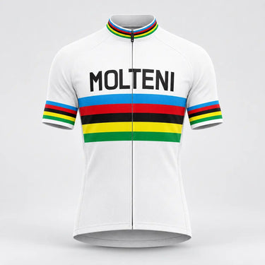 Molteni World Champion Retro Cycling Jersey - Merckx 1971 Retro Cycling Jersey- Retro Peloton
