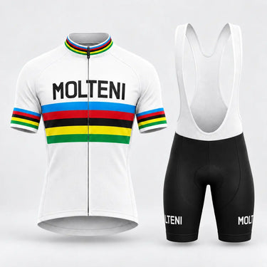Molteni World Champion Retro Cycling Jersey Set - Merckx 1971 Retro Cycling Set- Retro Peloton