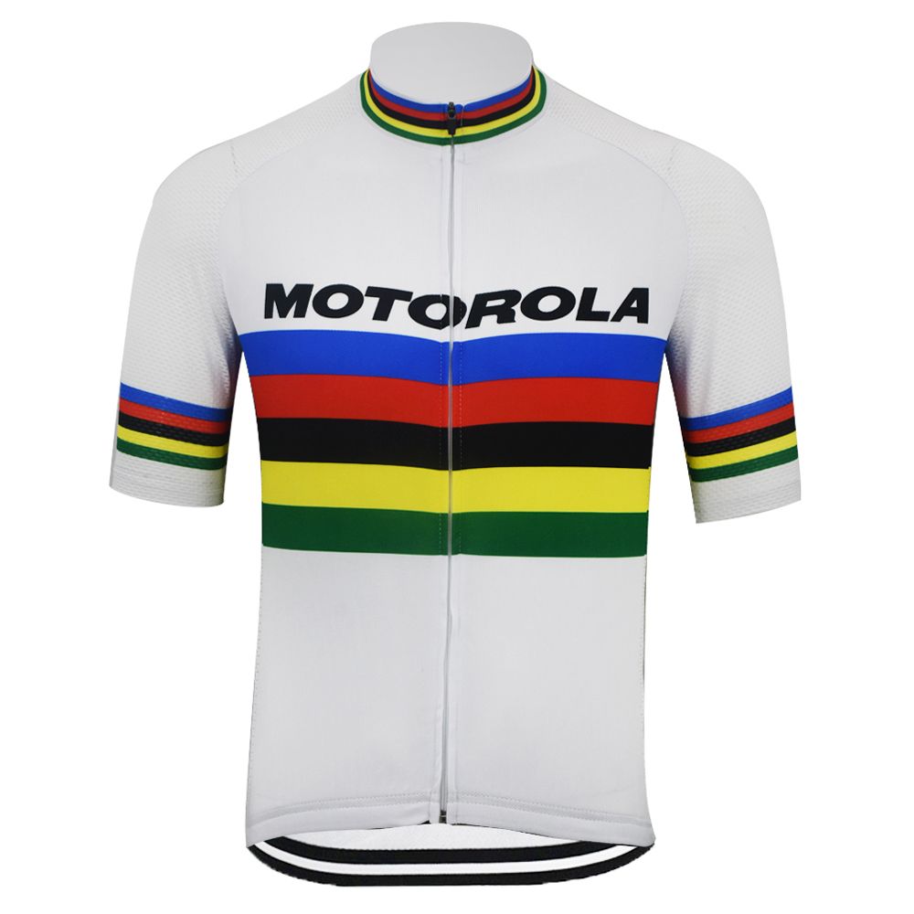 Motorola World Champion Retro Cycling Jersey Armstrong