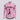 ONCE Pink retro cycling jersey - Long sleeve front