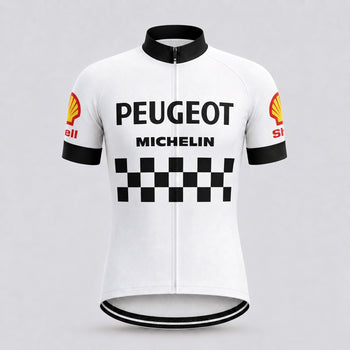 Peugeot Shell Retro Cycling Jersey Retro Cycling Jersey- Retro Peloton