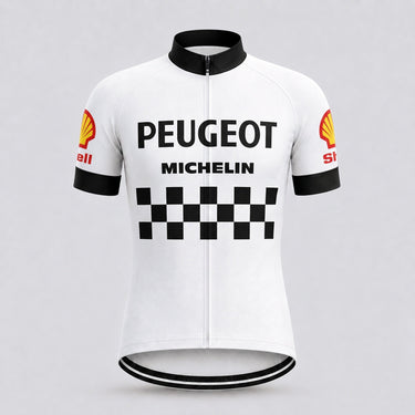 Peugeot Shell Retro Cycling Jersey Retro Cycling Jersey- Retro Peloton