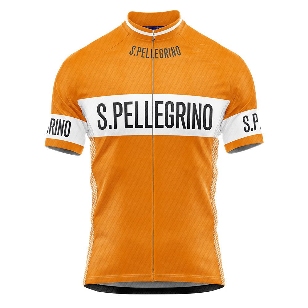 San Pellegrino Retro Cycling Jersey Male XXS