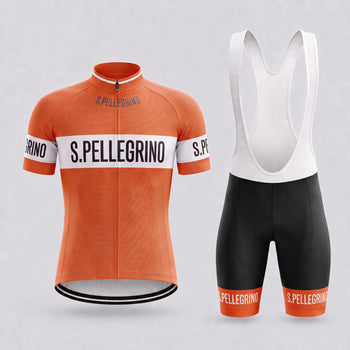 San Pellegrino Retro Cycling Jersey Set Retro Cycling Set- Retro Peloton