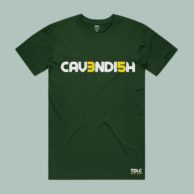 TDLC Cavendish Tour De France 35 Wins T-shirt T-shirt- Retro Peloton