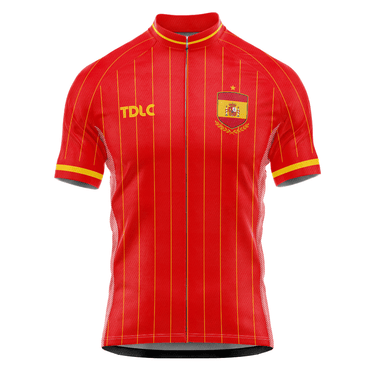 TDLC Spain 2006 - Xavi 8 Retro Cycling Jersey Cycling Jersey- Retro Peloton