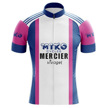 UK CLEARANCE - Mercier Miko Vivagel Retro Cycling Jersey UK Clearance - Retro Peloton