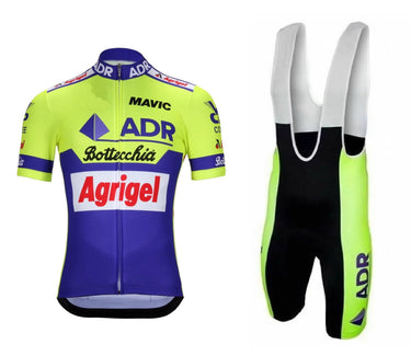ADR Agrigel Bottecchia 1989 Retro Cycling Jersey Set Retro Cycling Set - Retro Peloton