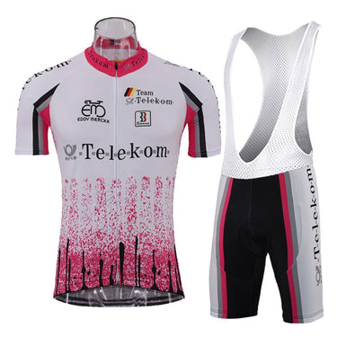 Deutsche Telekom Retro Cycling Jersey Set Retro Cycling Set - Retro Peloton