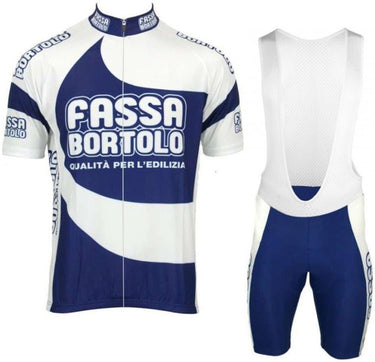 Fassa Bortolo Retro Cycling Jersey Set Retro Cycling Set - Retro Peloton