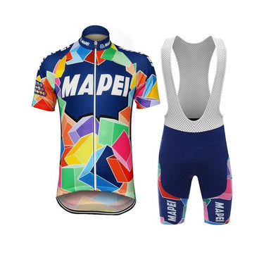 Mapei Retro Cycling Jersey Set Retro Cycling Set - Retro Peloton