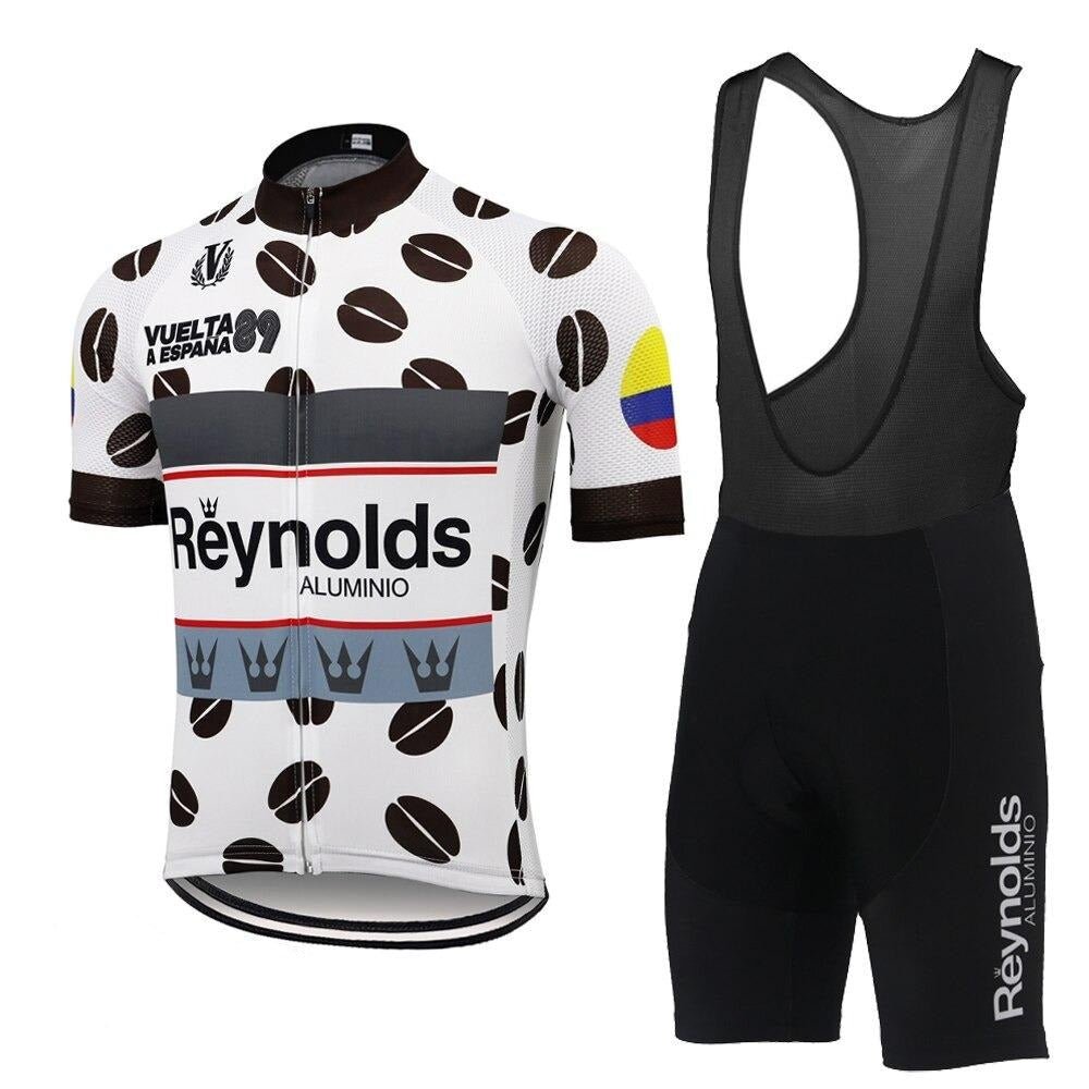 Reynolds Aluminio Retro Cycling Jersey Set Retro Peloton Reynolds Aluminio Retro Cycling Jersey Set Retro Peloton