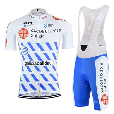 Xacobeo Galicia 2010 Retro Cycling Jersey Set Retro Cycling Set - Retro Peloton