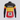 1970 Faemino Belgian Champion Retro Cycling Jersey - Merckx, long sleeve back view with Eddy Merckx race number 34