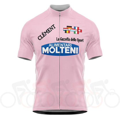 1972 Giro d'Italia Leaders Pink Retro Cycling Jersey - Merckx Retro Cycling Jersey - Retro Peloton