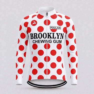 1976 Tour De France King of the Mountains Retro Cycling Jersey Retro Cycling Jersey- Retro Peloton