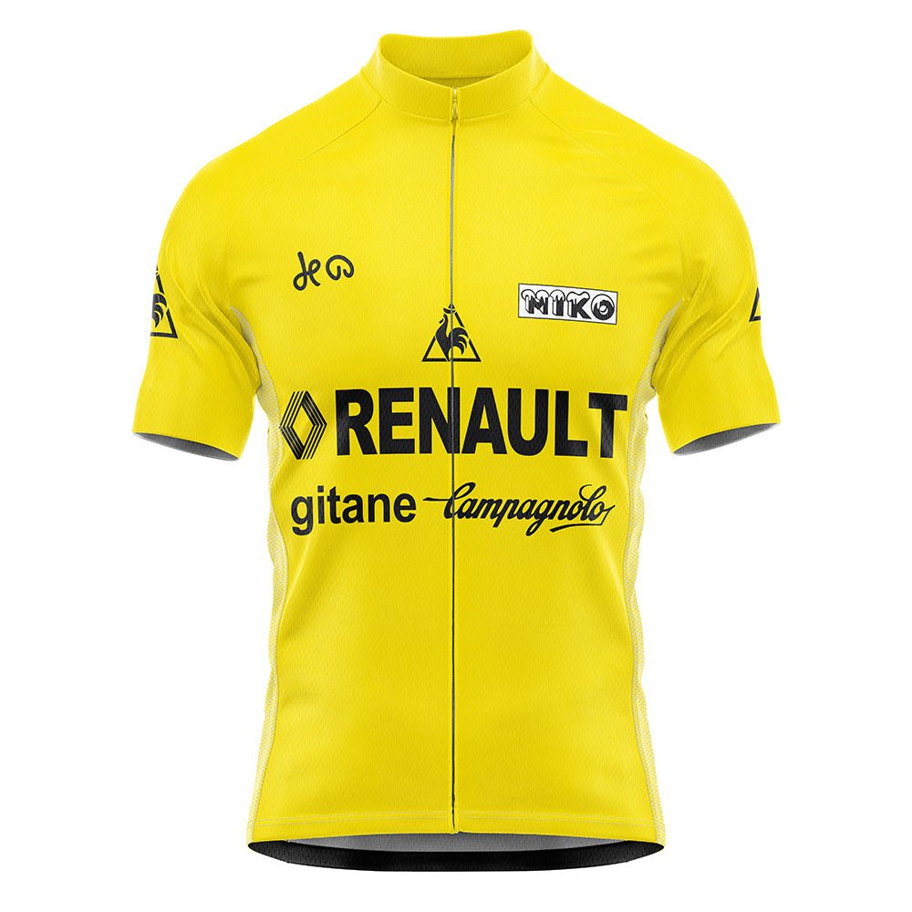 1978 Tour de France Yellow Retro Cycling Jersey Retro Cycling Jersey - Retro Peloton