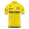 1989 Vuelta a Espana Winners Yellow Retro Cycling Jersey - Delgado Retro Cycling Jersey - Retro Peloton