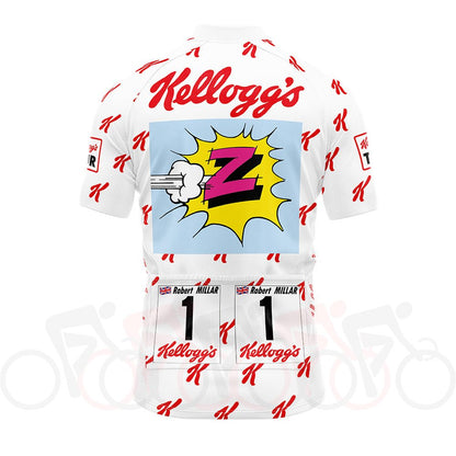 1990 Kellogg's Tour King of the Mountains Retro Cycling Jersey Retro Cycling Jersey - Retro Peloton