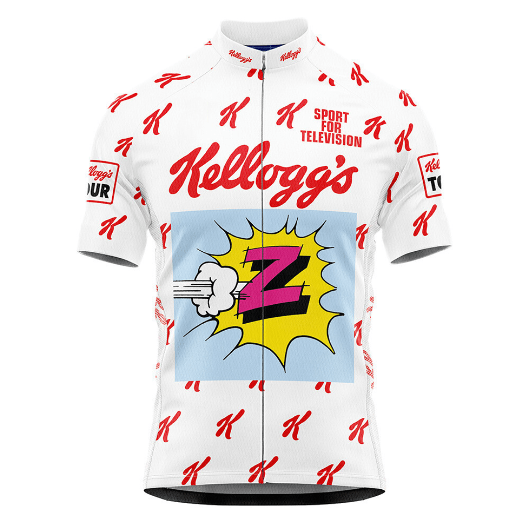 1990 Kellogg's Tour King of the Mountains Retro Cycling Jersey Retro Cycling Jersey - Retro Peloton