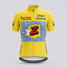 1990 Tour de France yellow jersey Z - Lemond Retro Cycling Jersey- Retro Peloton