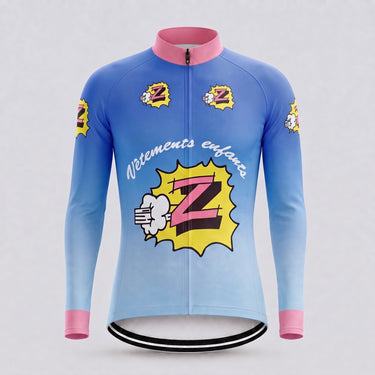 1990 Z Vetements retro cycling jersey Retro Cycling Jersey- Retro Peloton