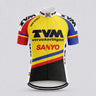 1991 TVM Sanyo Verzekeringen retro cycling jersey Retro Cycling Jersey- Retro Peloton