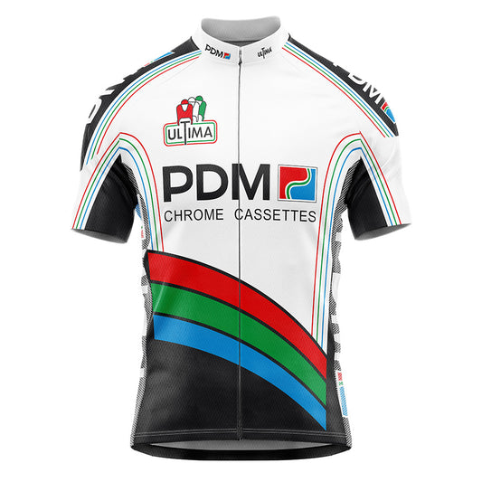 Maillot de cyclisme rétro de l'équipe PDM