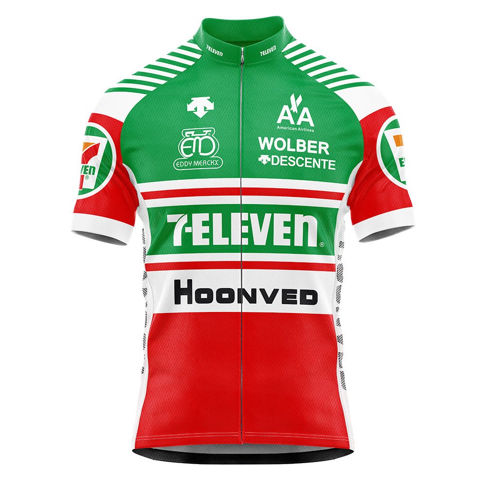 7 - Eleven retro cycling jersey Retro Cycling Jersey - Retro Peloton