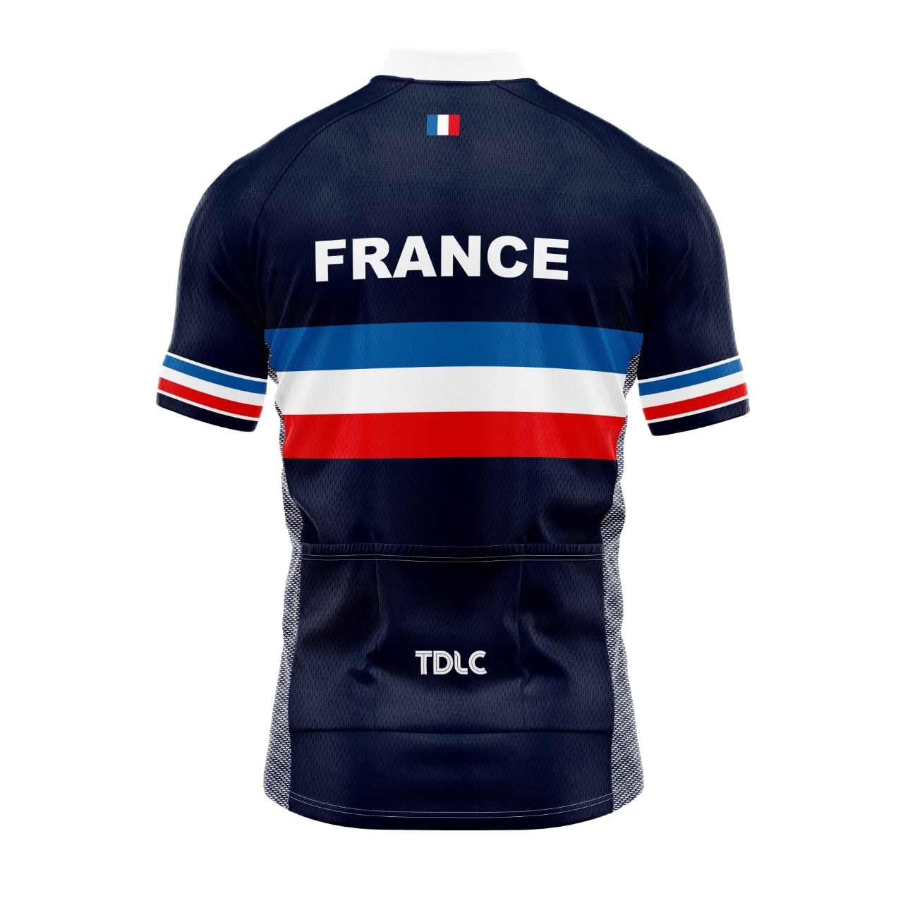 TDLC France Retro Cycling Jersey