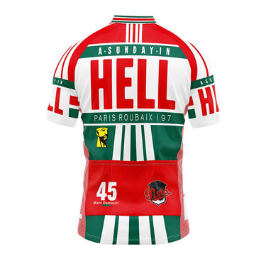 A Sunday in Hell Paris - Roubaix Retro Cycling Jersey Retro Cycling Jersey - Retro Peloton