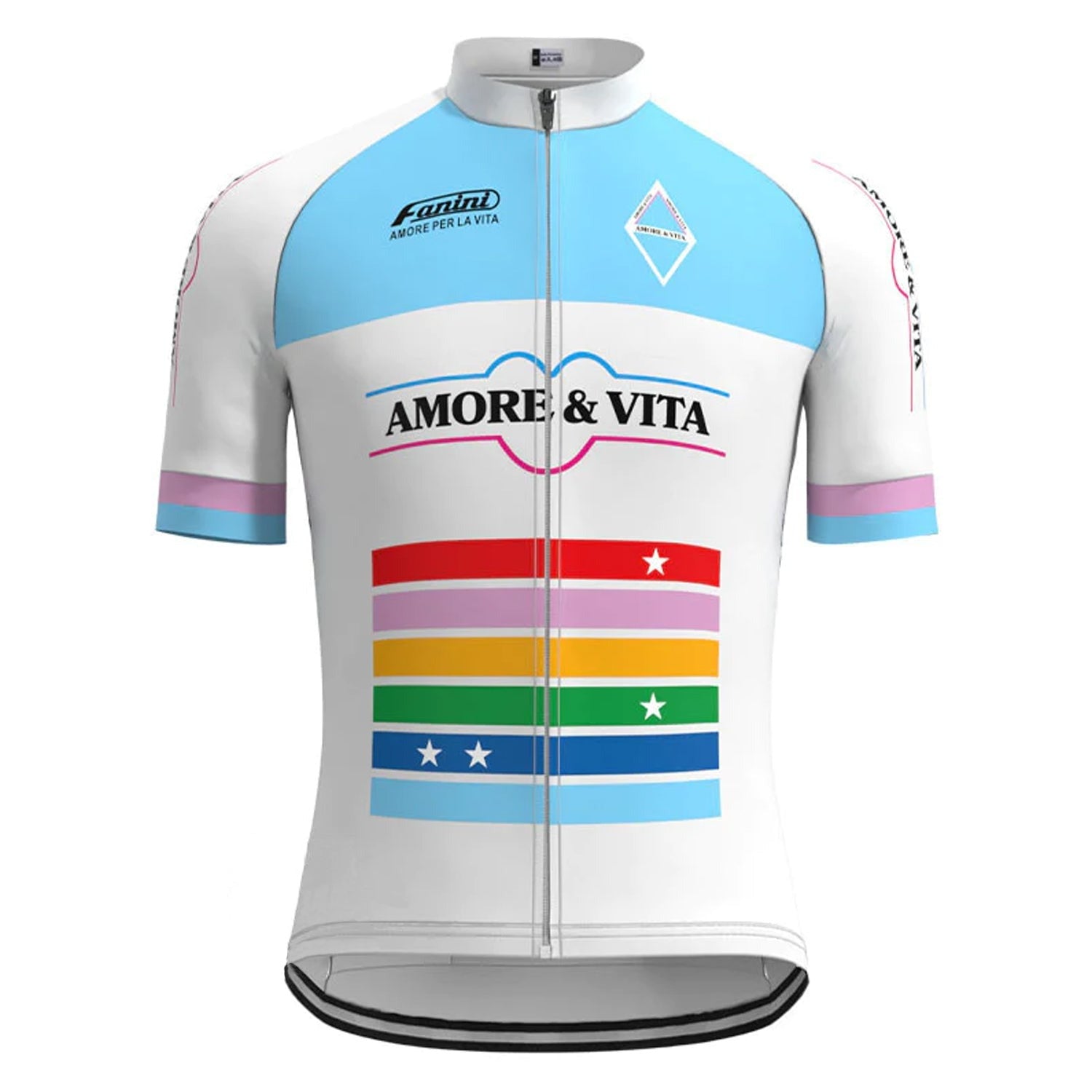 Amore & Vita Retro Cycling Jersey Retro Cycling Jersey - Retro Peloton