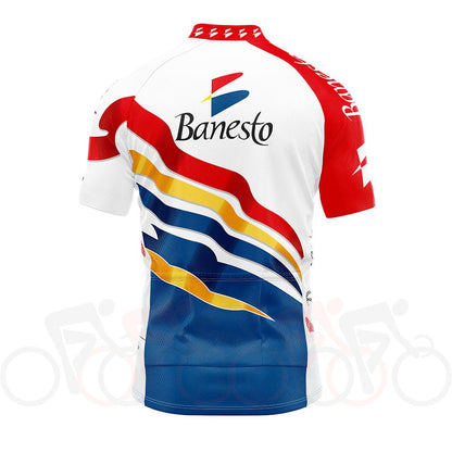 Banesto 1996 retro cycling jersey Retro Cycling Jersey - Retro Peloton