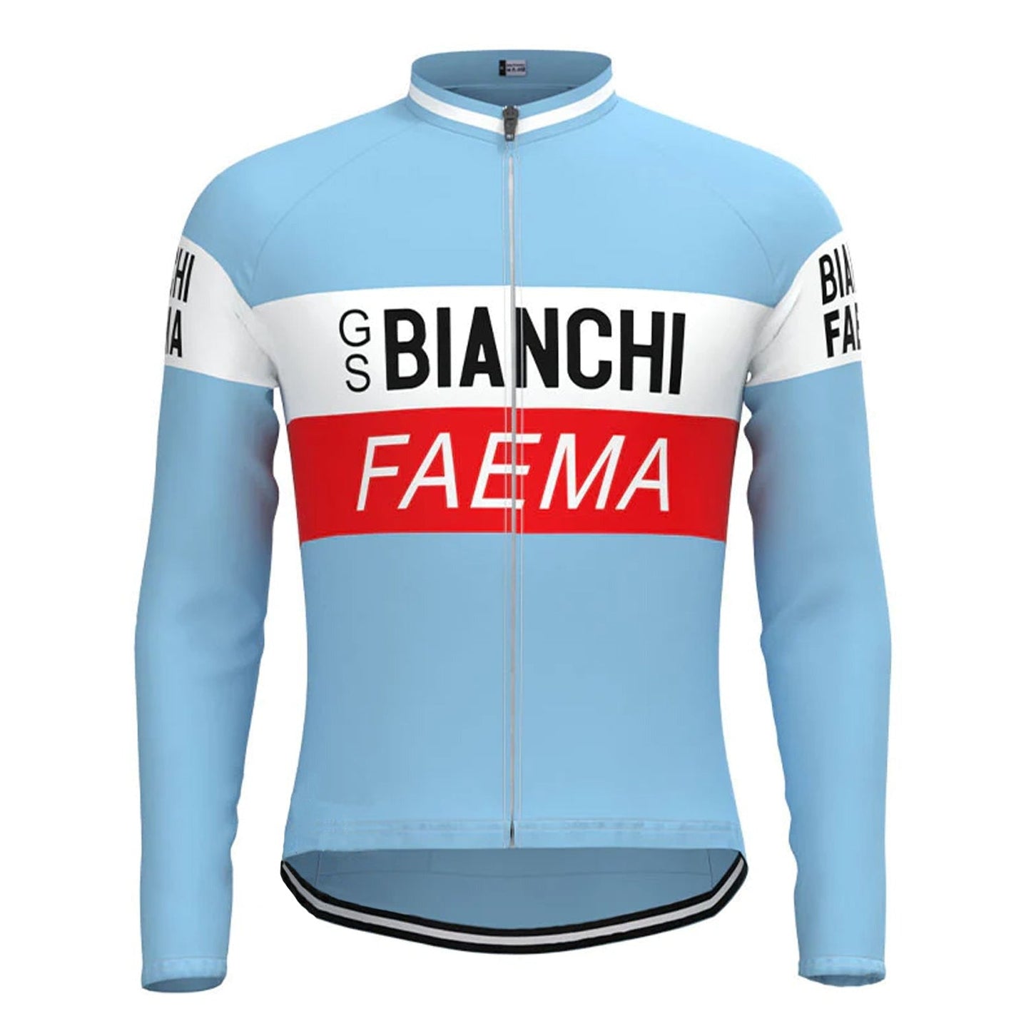 Bianchi Faema Retro Cycling Jersey (with Fleece Option) Retro Cycling Jersey - Retro Peloton