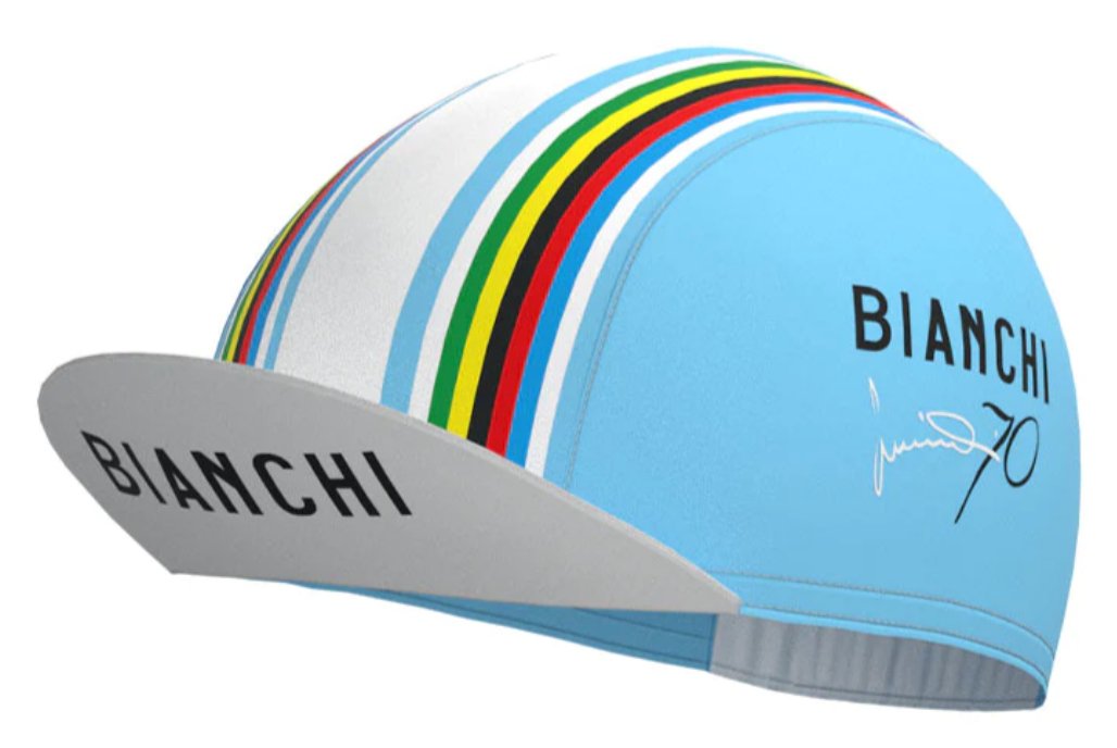 Bianchi Retro Cycling Cap Retro Cycling Caps - Retro Peloton