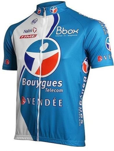 Bouygues - Telecom Bbox Retro Cycling Jersey Retro Cycling Jersey - Retro Peloton