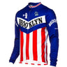 Brooklyn Chewing Gum Retro Cycling Jersey Long Set (with Fleece Option) Retro Cycling Set- Retro Peloton